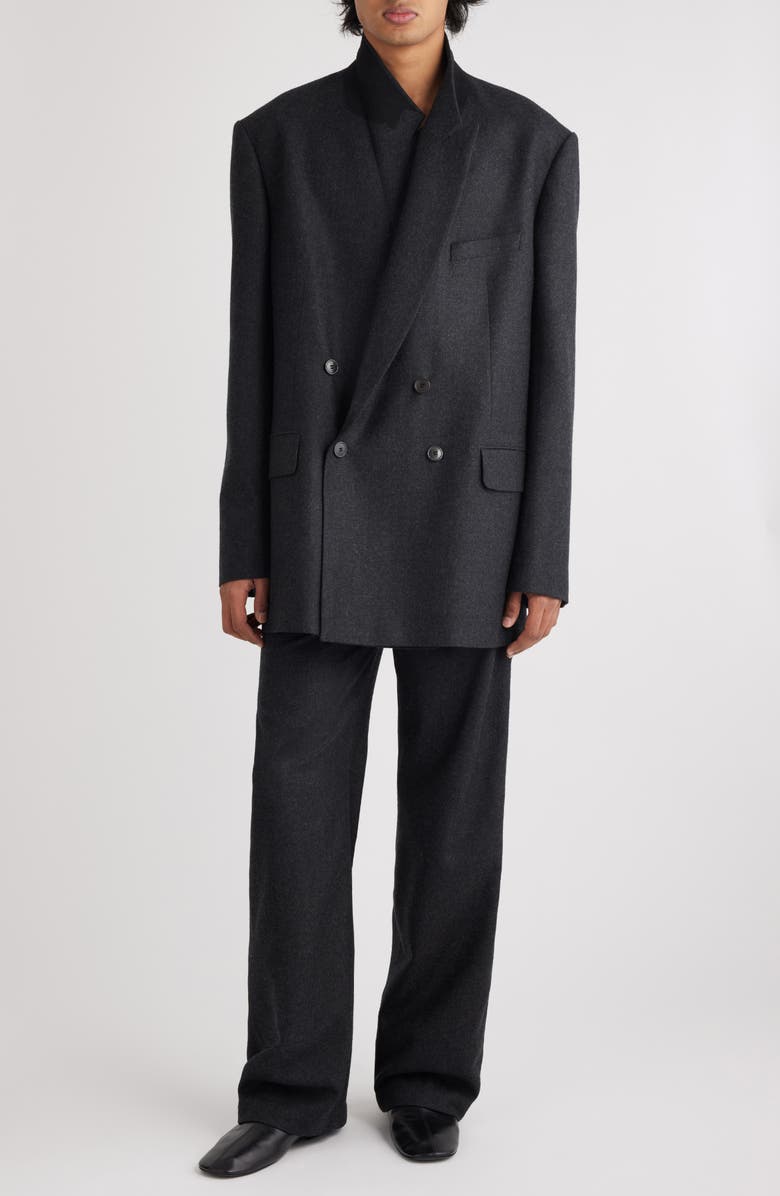 BOWTE　FLANNEL DOUBLE BREASTED COAT BOWTE FLANNEL DOUBLE BREASTED COAT