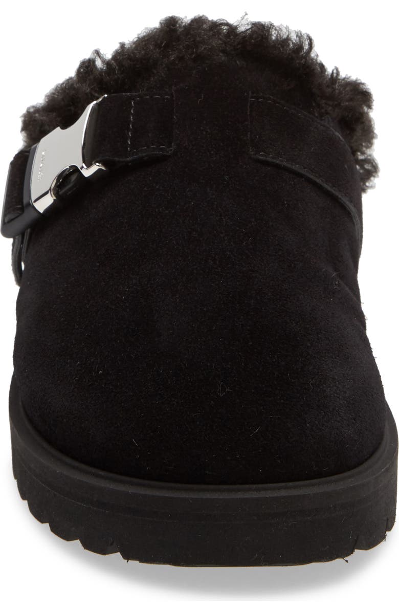 Moncler Mon Faux Shearling Mule, Alternate, color,