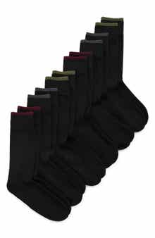Assorted 6-Pack Crew Socks