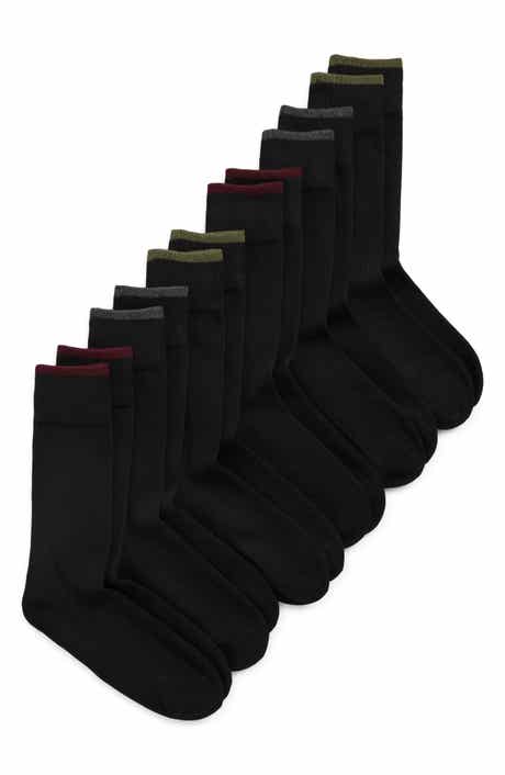 Assorted 6-Pack Crew Socks
