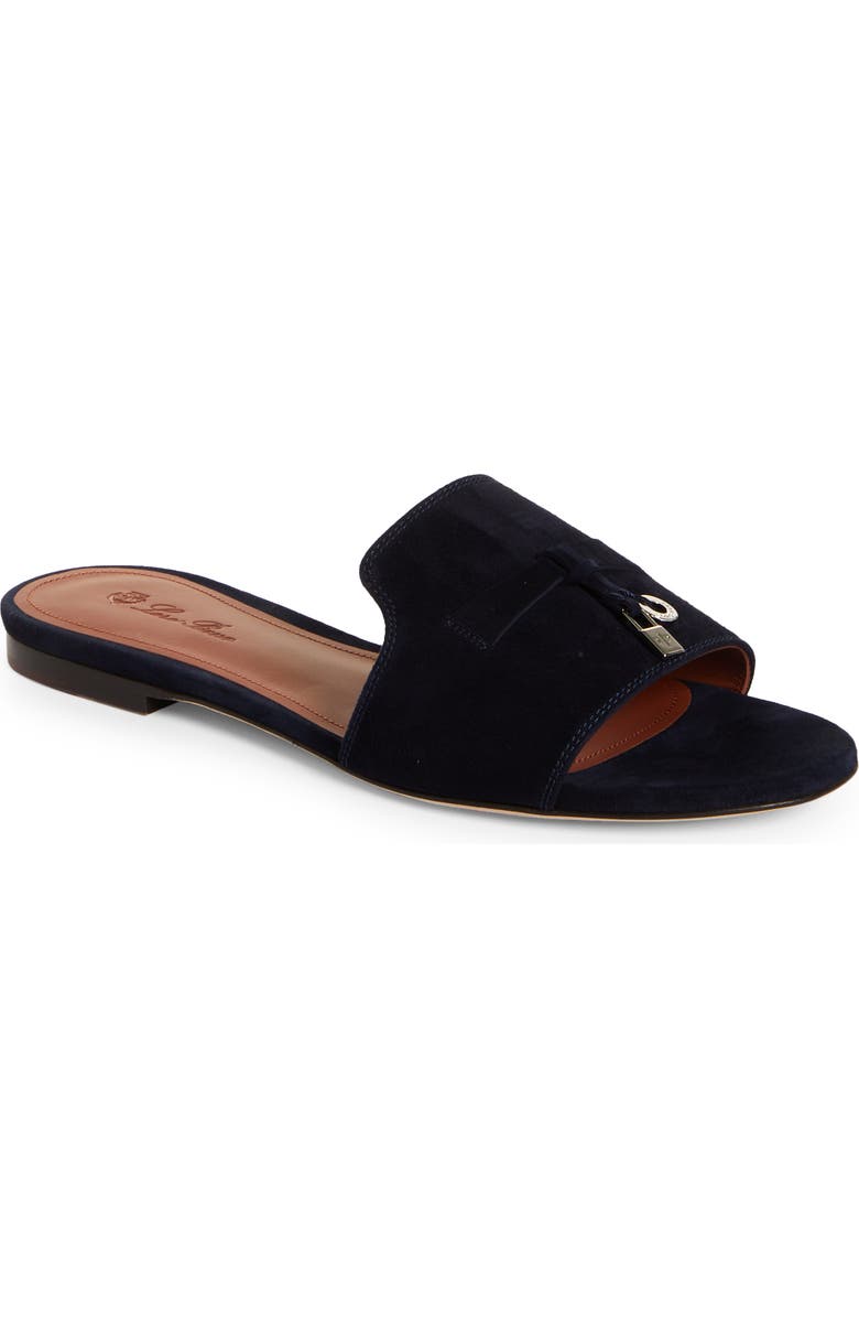 Loro Piana Summer Charms Slide Sandal, Main, color,