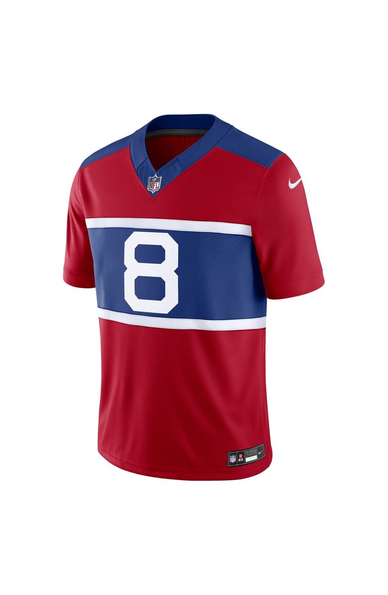 Nike Men's Nike Daniel Jones Century Red New York Giants Alternate Vapor F.U.S.E. Limited Jersey, Alternate, color,