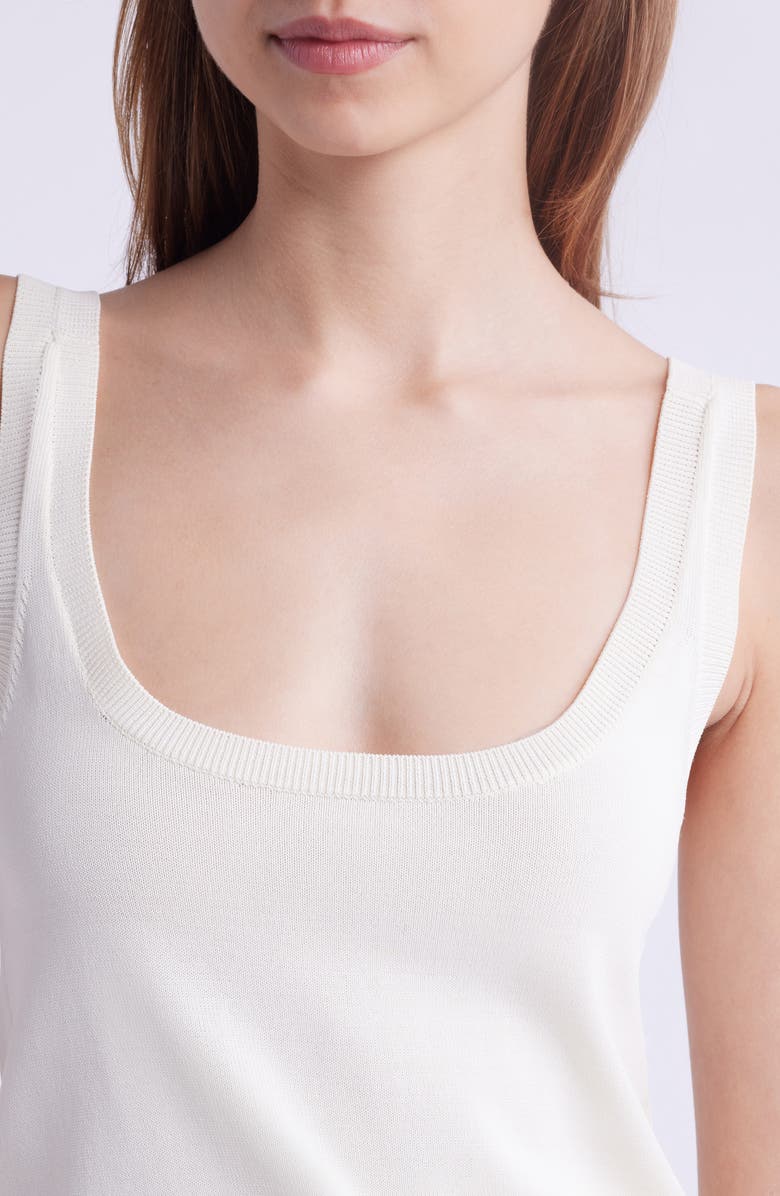 Solid & Striped The Nessa Sweater Tank, Alternate, color, Brule