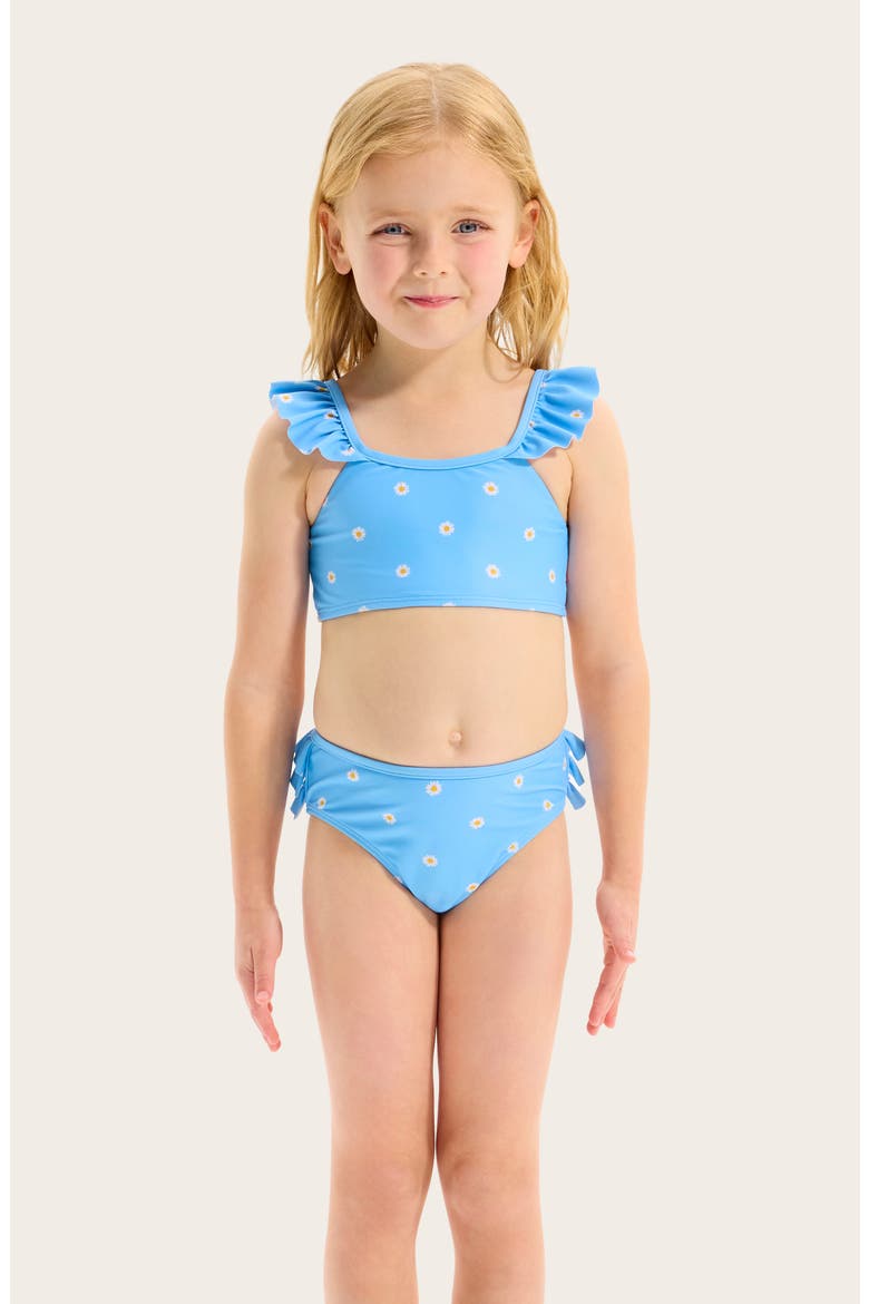 Kids' Daisy Chain Two-Piece Swimsuit, Alternate, color, DAISY CHAIN BLUE