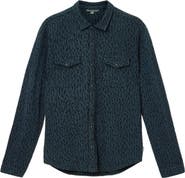 John Varvatos Ramona Long Sleeve Western Snap-Up Shirt