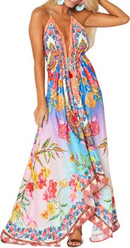 RANEES Ombré Halter Dress