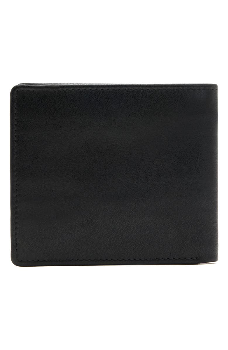 AllSaints Attain Leather Cardholder, Alternate, color, 