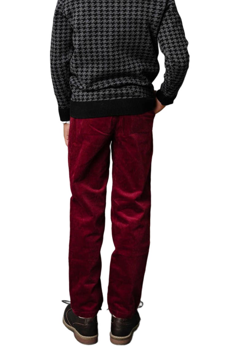 Boys' Organic Corduroy Pant, Toddler, Alternate, color, Oxblood Cord