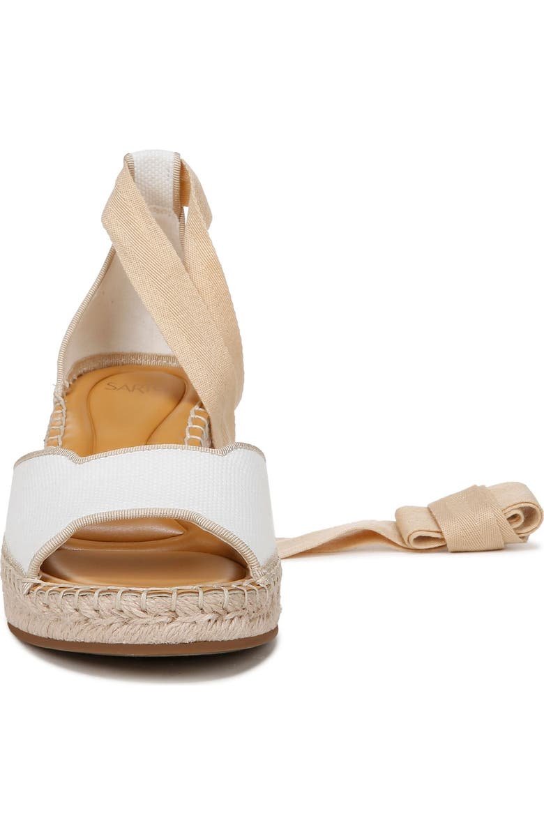 SARTO by Franco Sarto Casey Ankle Wrap Espadrille Platform Wedge Sandal, Alternate, color,