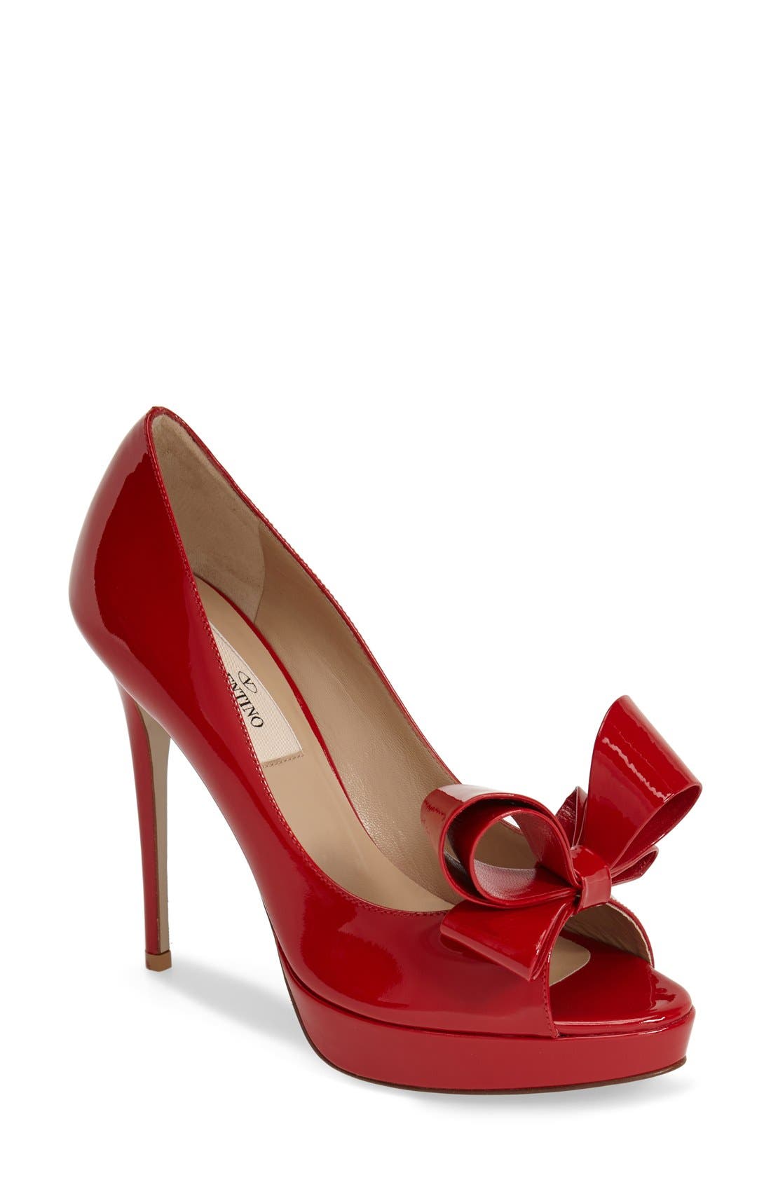 Valentino Garavani Couture Bow Platform Pump, Main, color, 