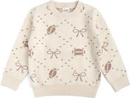 Sweet Wink Football Trellis Sweater