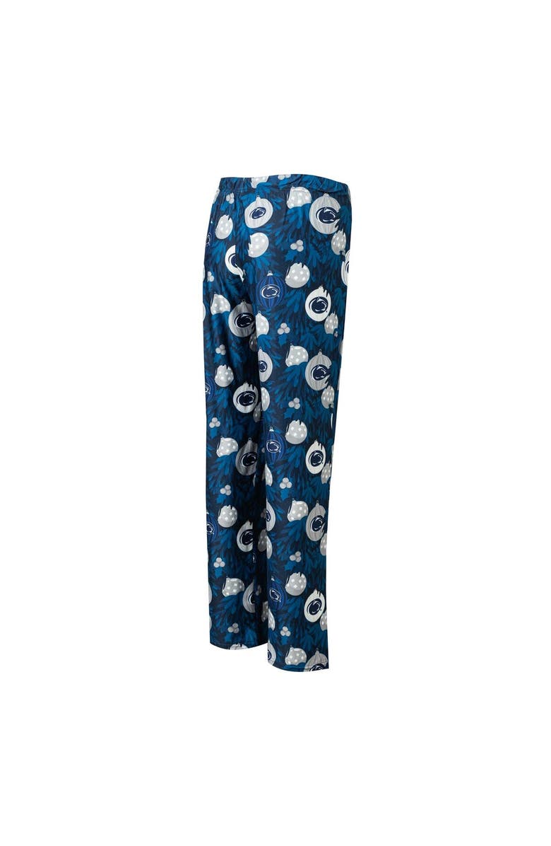 CONCEPTS SPORT Women's Concepts Sport Navy Penn State Nittany Lions Tinsel Ugly Sweater Long Sleeve T-Shirt & Pants Sleep Set, Alternate, color,
