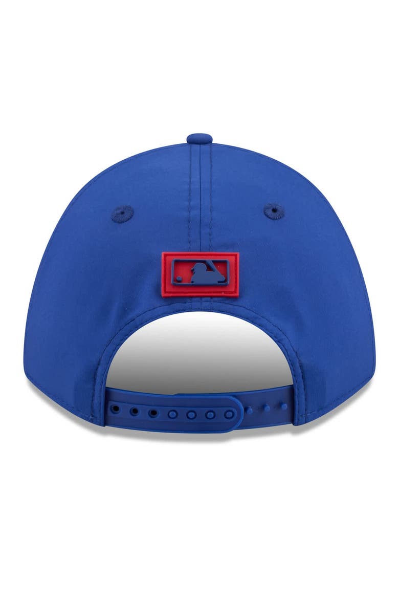 Men's New Era  Royal Chicago Cubs 2026 Clubhouse 9FORTY A-Frame Adjustable Hat, Alternate, color, Royal