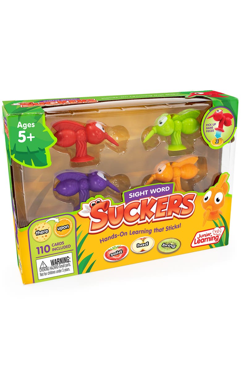 Junior Learning Sight Words Suckers, Alternate, color, Multicolored