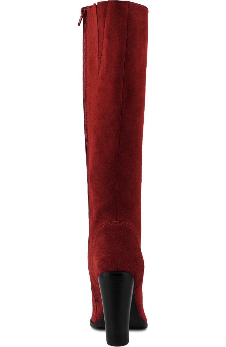 Rag & Co Street Slay Knee High Boot, Alternate, color, Red