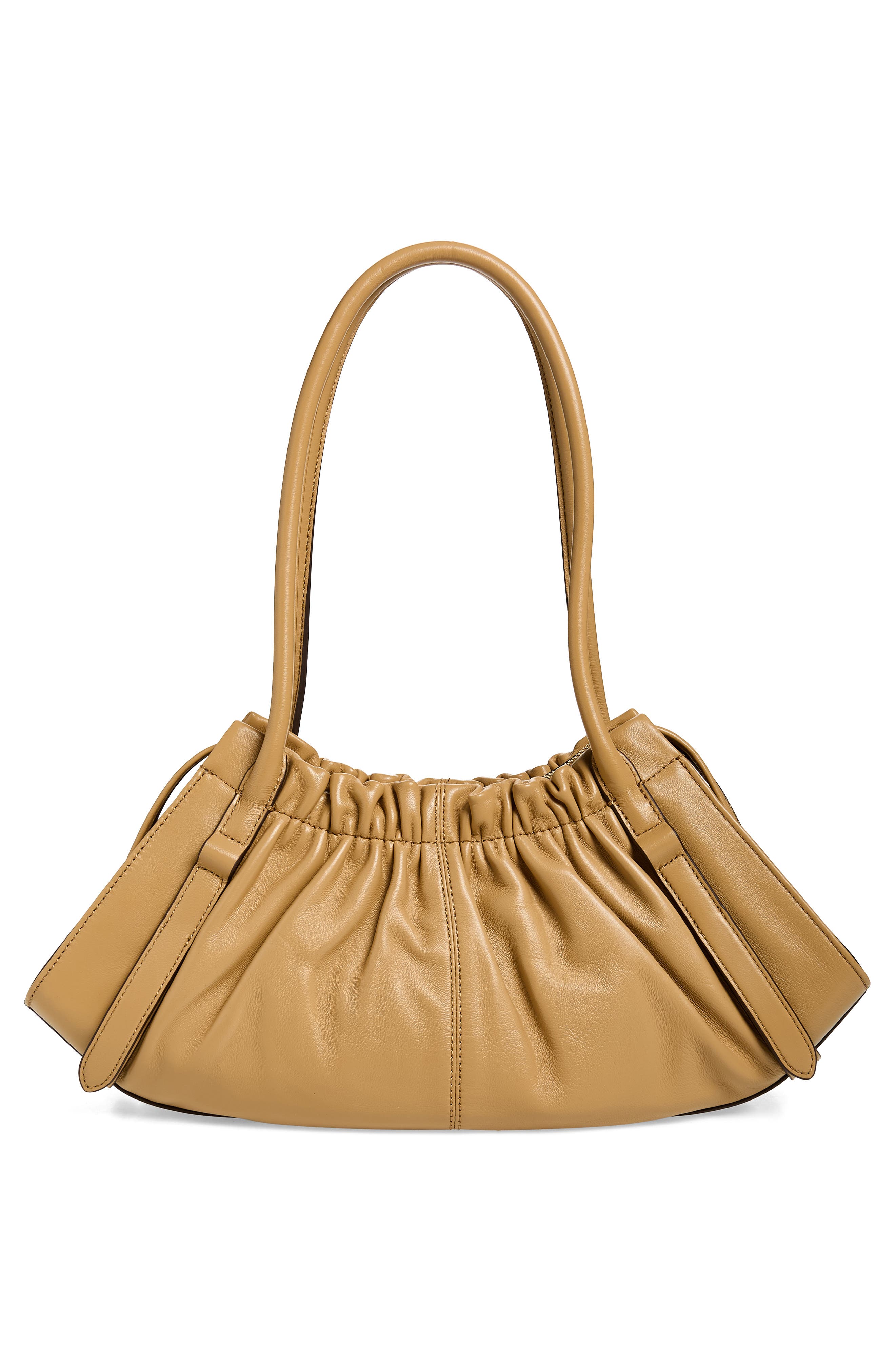 The Cristina Large Shoulder Satchel, Alternate, color, CAMEL