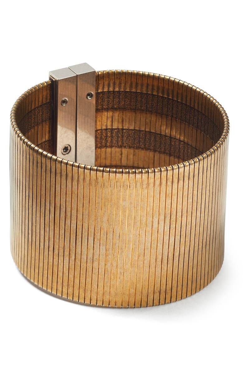 Versace Medusa Bracelet, Alternate, color, Gold Palladium