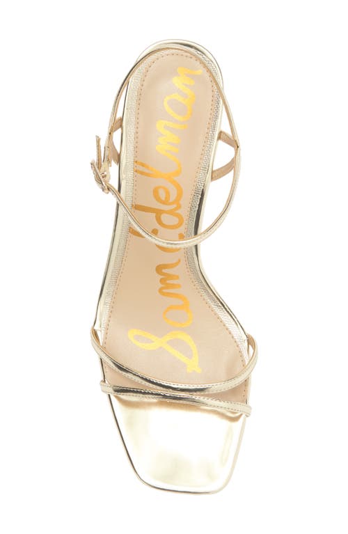 Sam Edelman Presley Strappy Sandal In Jute