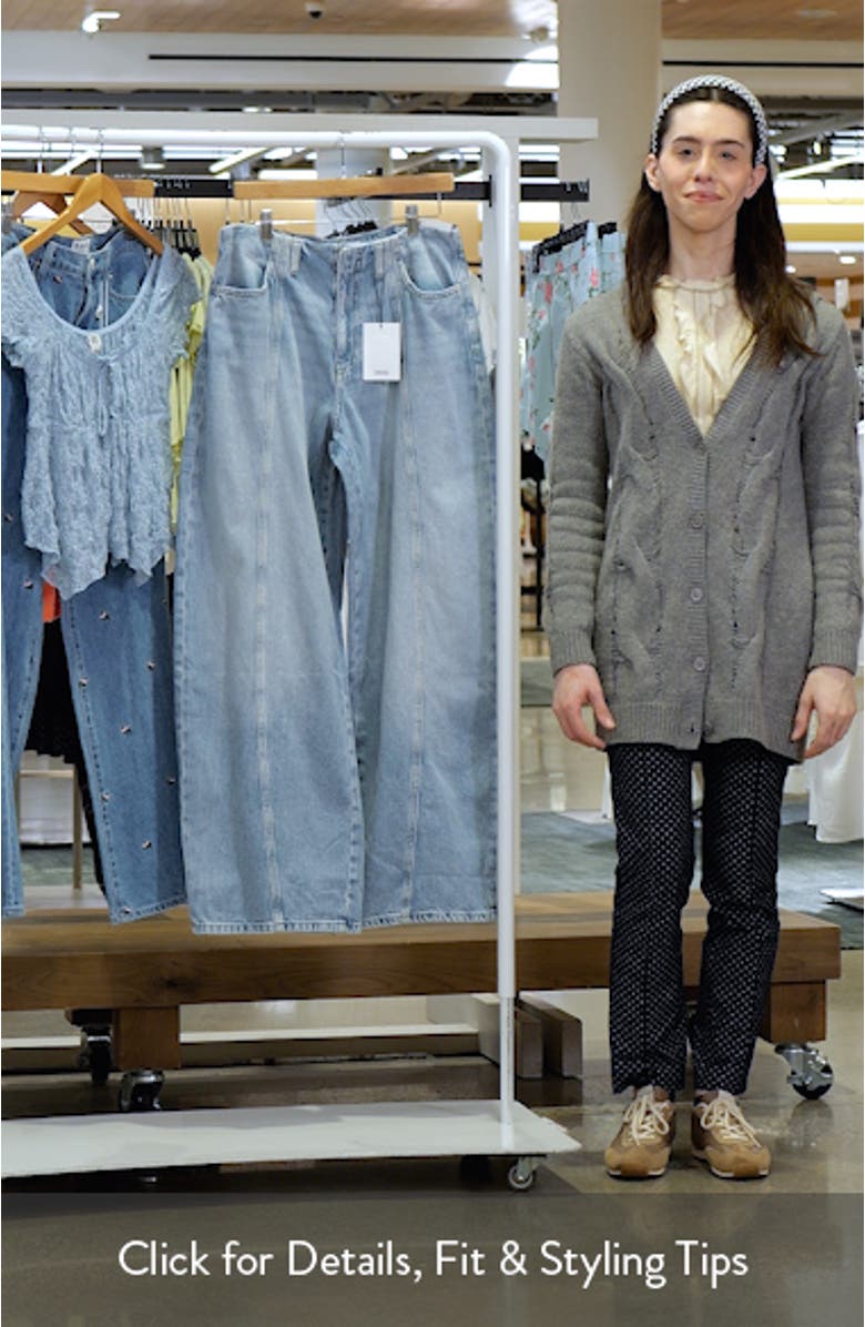 Seamed Balloon Jeans, sales video thumbnail