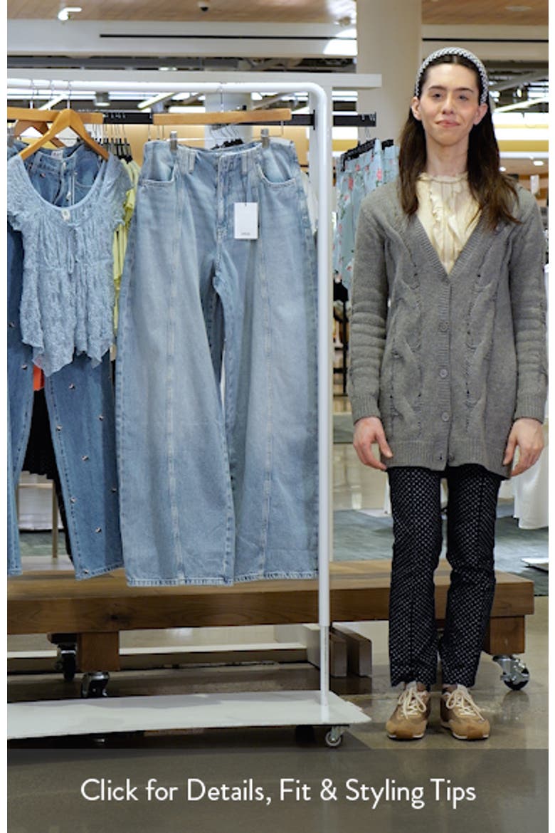 Seamed Balloon Jeans video