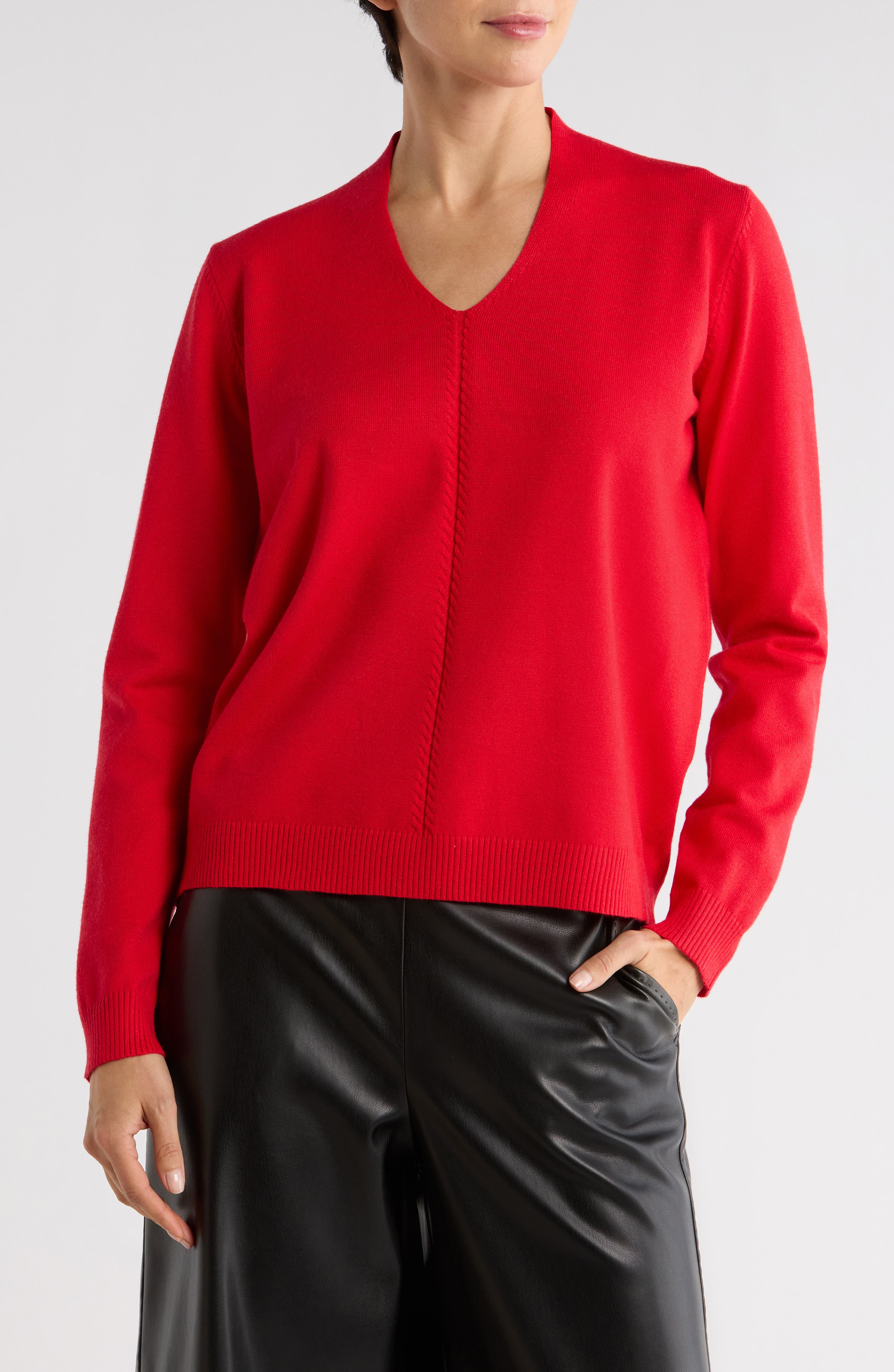 PATRIZIA LUCA V-Neck Sweater