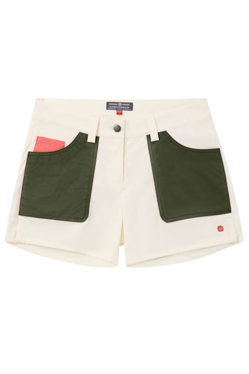 Amundsen Sports 5incher Field Shorts In White