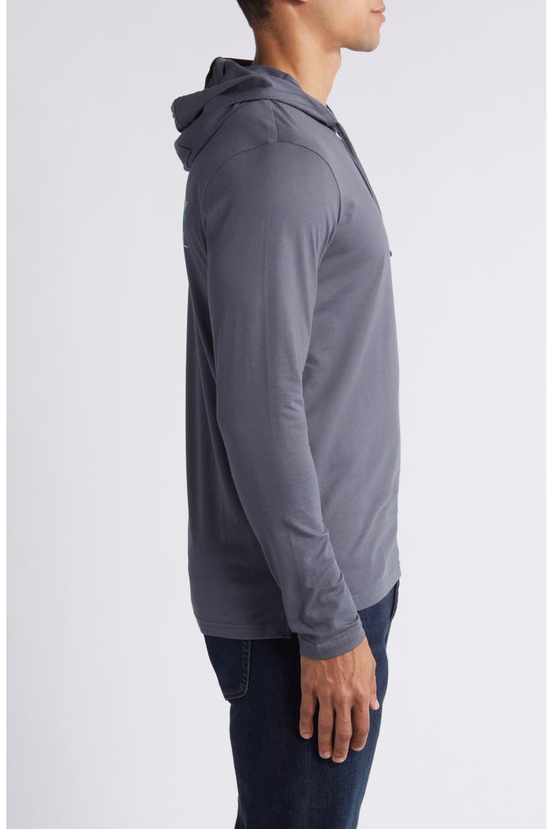 Bogey Train Hoodie, Alternate, color, GRAPHITE