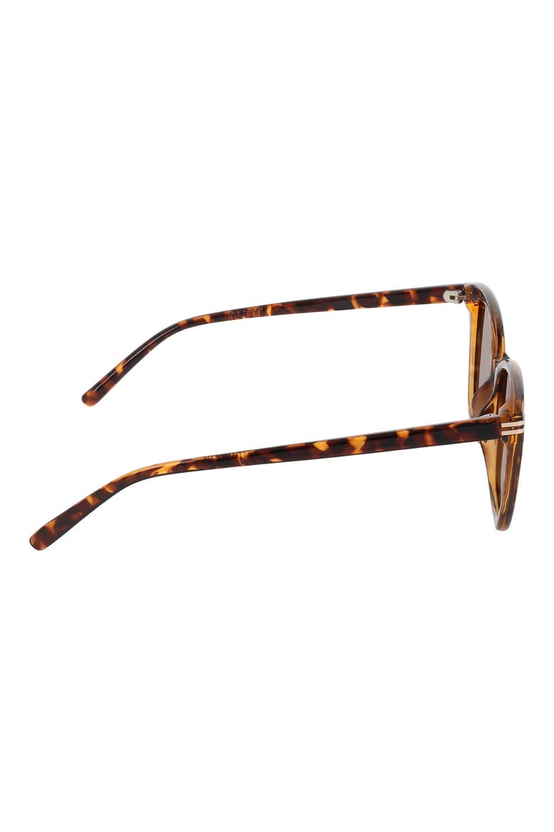 54mm Cat Eye Sunglasses, Alternate, color, TORTOISE