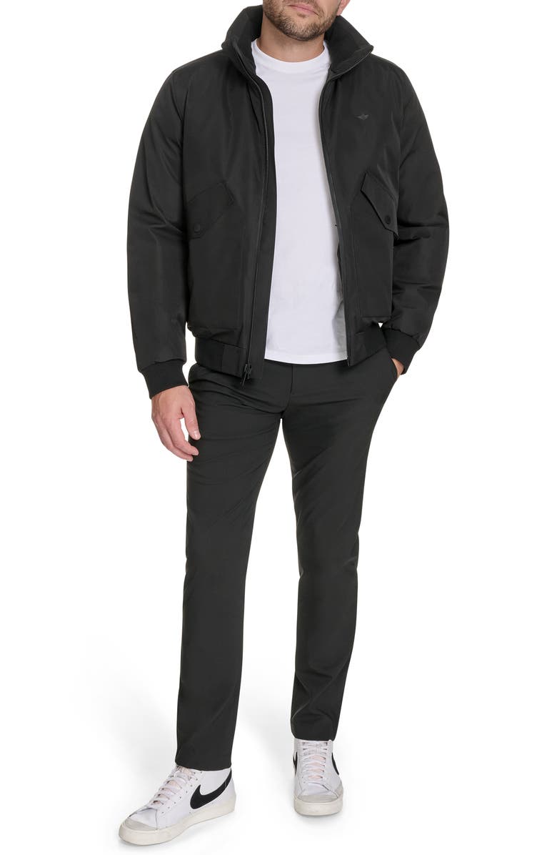 Dockers<sup>®</sup> Stand Collar Bomber Jacket, Alternate, color, Black