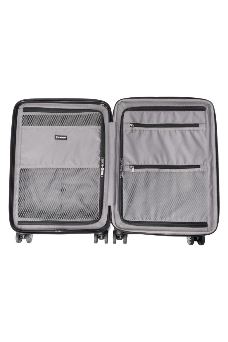 Rollmaster™ Lite 2 20-Inch Expandable Hardside Spinner Luggage, Alternate, color, SILVER CARBON FIBER
