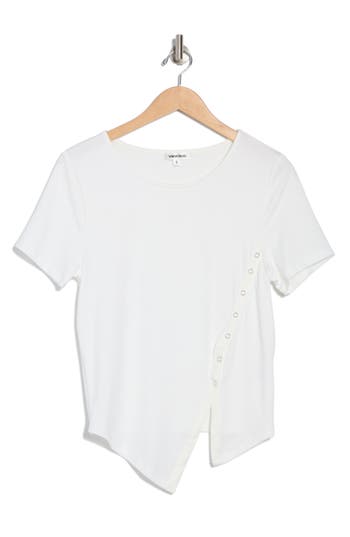 Vigoss Side Button Knit Top