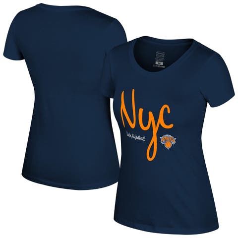 Women's Stadium Essentials  Navy New York Knicks 3rd Quarter T-Shirt