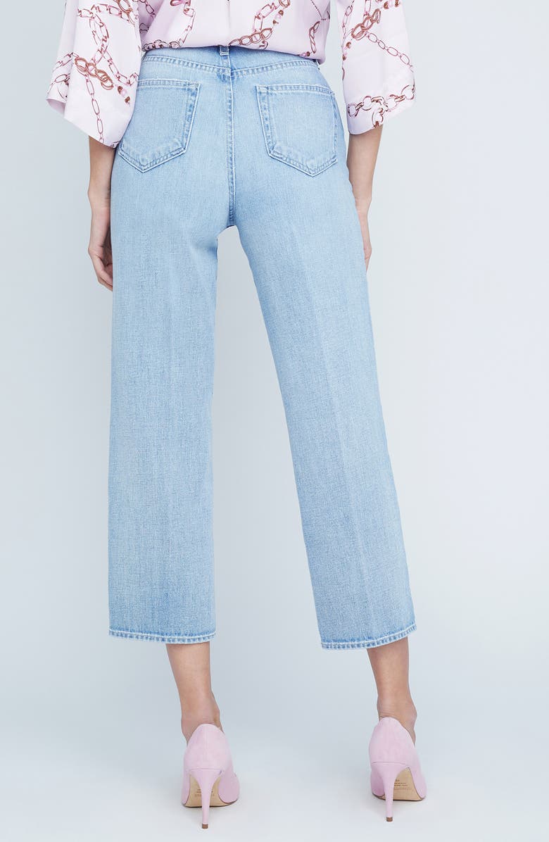 L'AGENCE June Stovepipe Crop Jeans, Alternate, color,