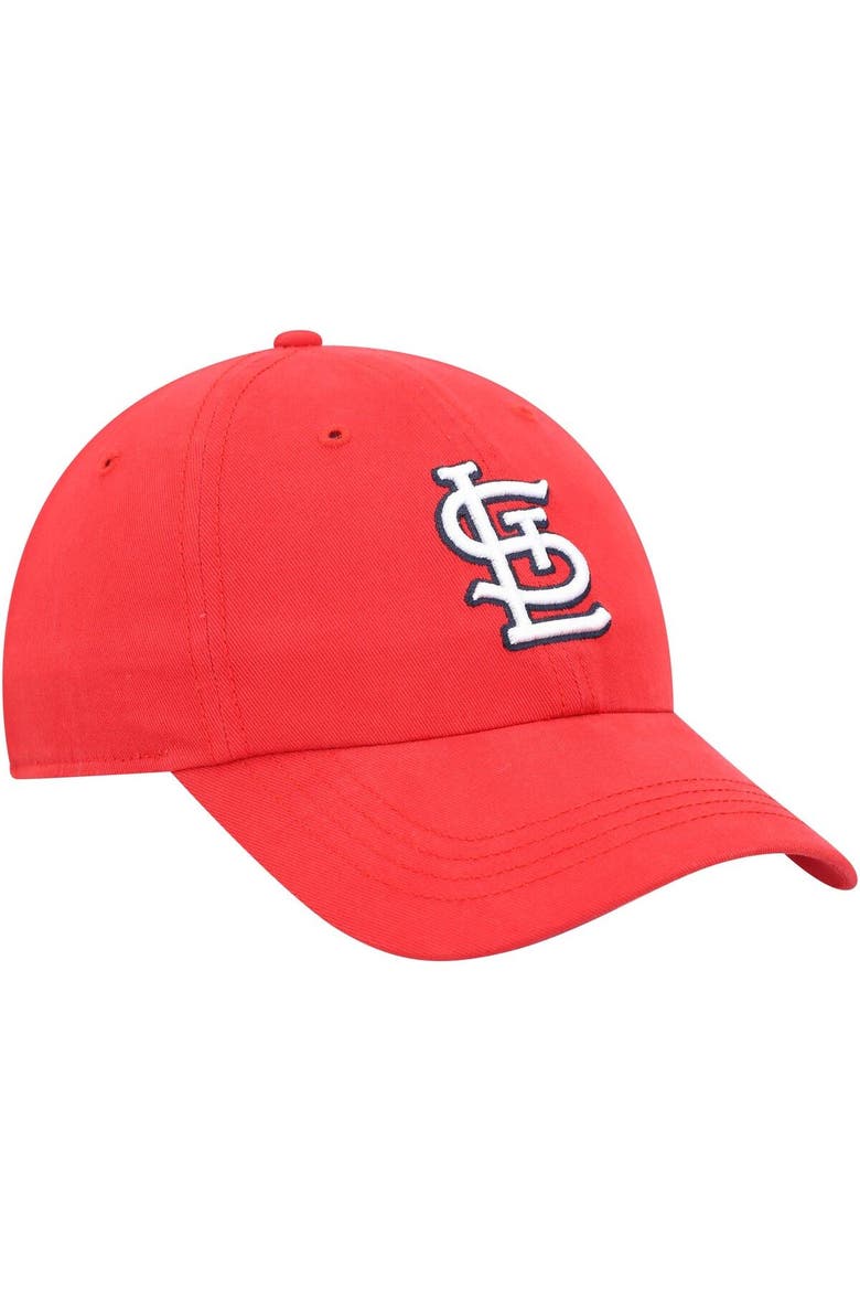 Women's '47 Red St. Louis Cardinals Miata Clean-Up Adjustable Hat, Alternate, color, Red
