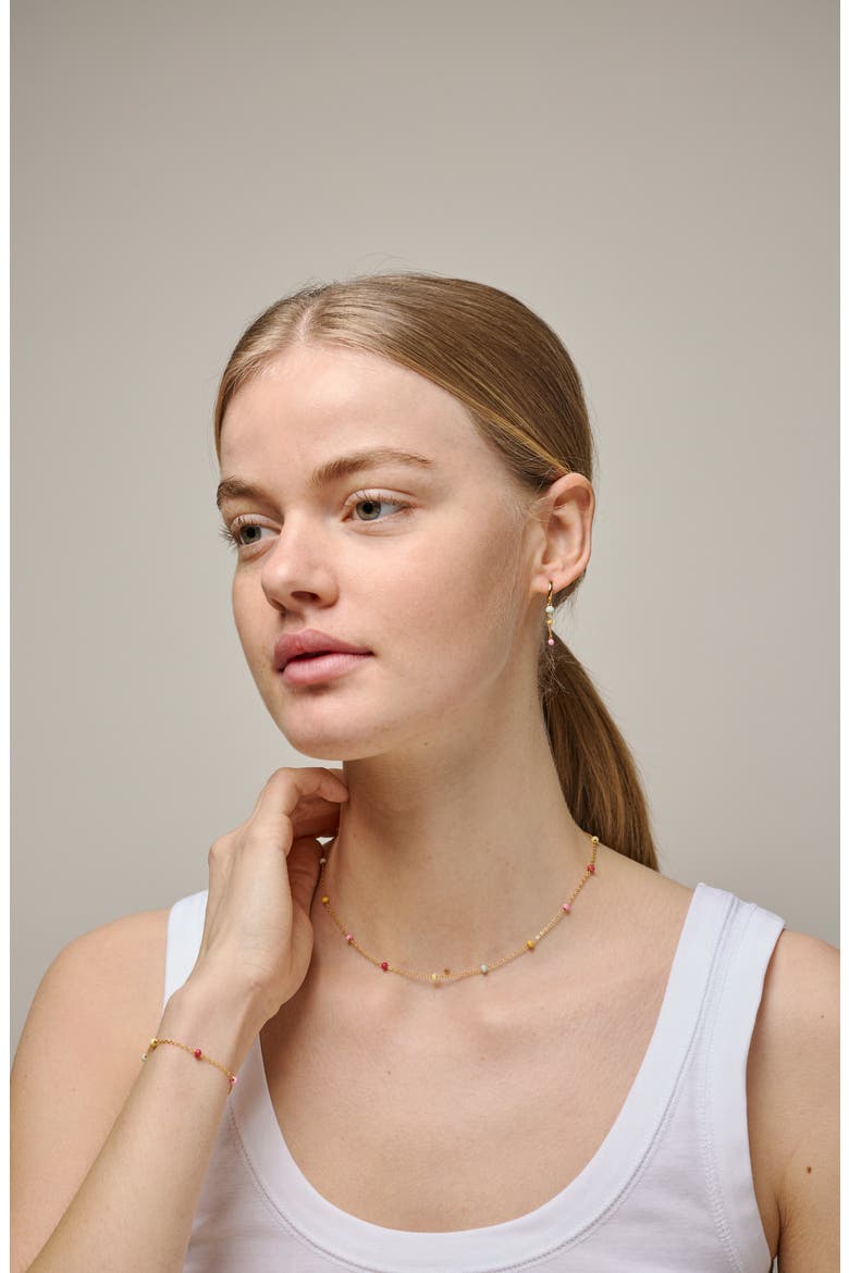 Lola Bold Necklace, Alternate, color, Rainbow