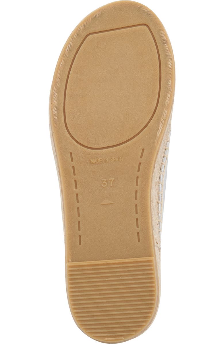 André Assous Estelle Espadrille Platform Slide Sandal, Alternate, color,