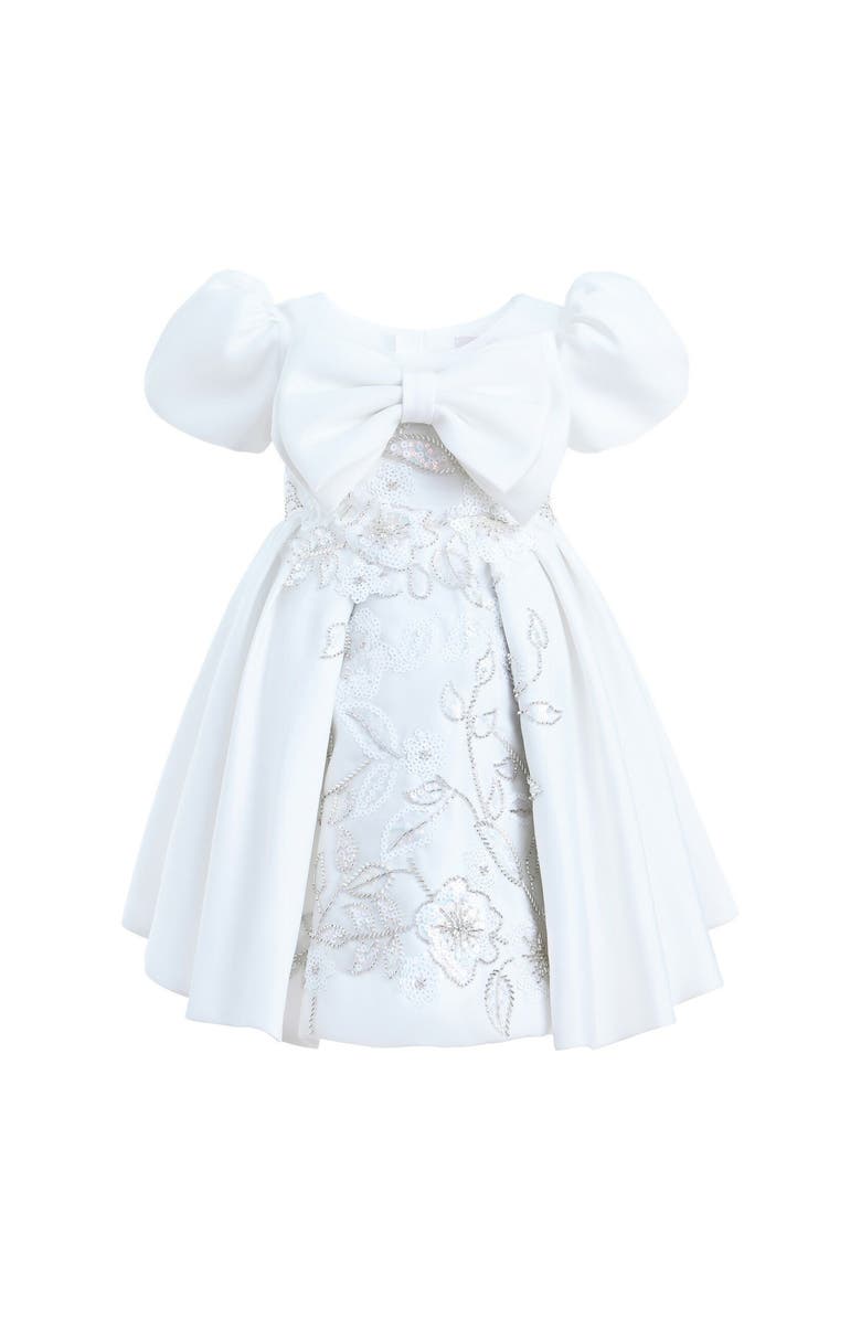 Tulleen Leona Dress, Main, color, Ivory