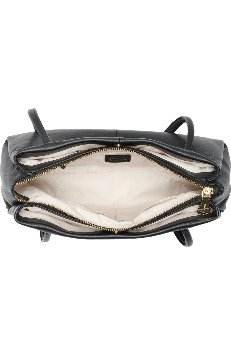 AIMEE Porto Triple Compartment East/West Shoulder Bag, Alternate, color, Black