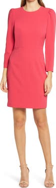 Eliza J Long Sleeeve Bow Back Party Dress