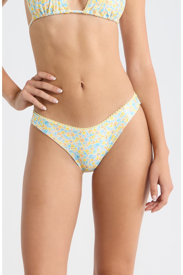 Decorative High Cut Bikini Bottoms, Main, color, DREAMY DAZE