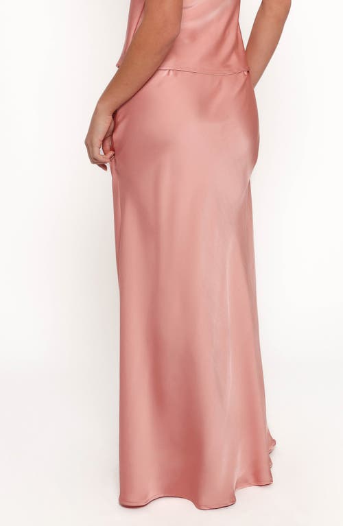 Petal And Pup Petal & Pup Velman Satin Maxi Skirt In Multi