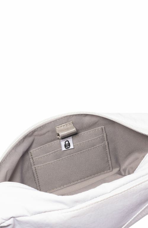 Baggallini Swift Belt Bag Sling In B-lite Bright White