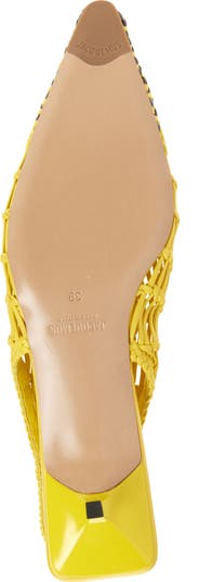 Cubisto Banane Pointed Toe Slingback Pump