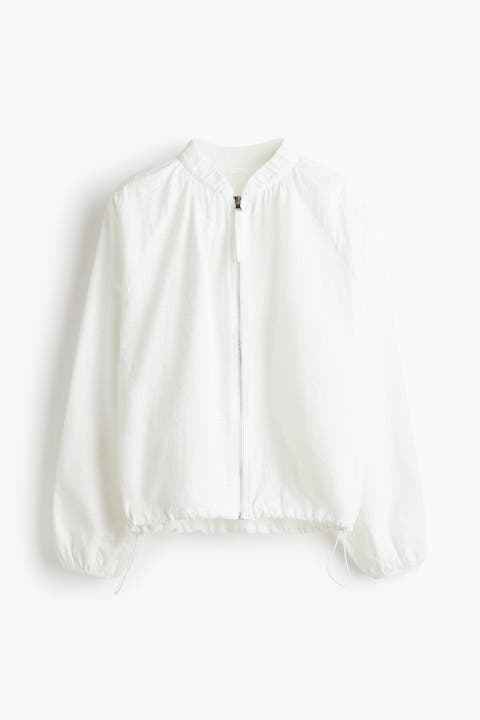 Broderie Anglaise Blouson Jacket