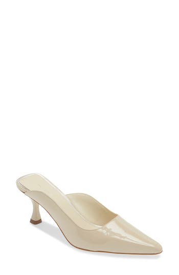 Kaanas Alma Asymmetric Mule In White