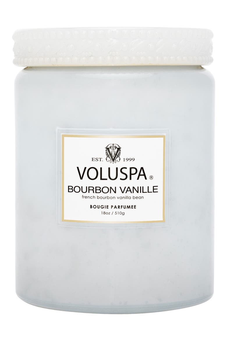 Bourbon Vanille Large Jar Candle, Alternate, color, BOUBON VANILLE