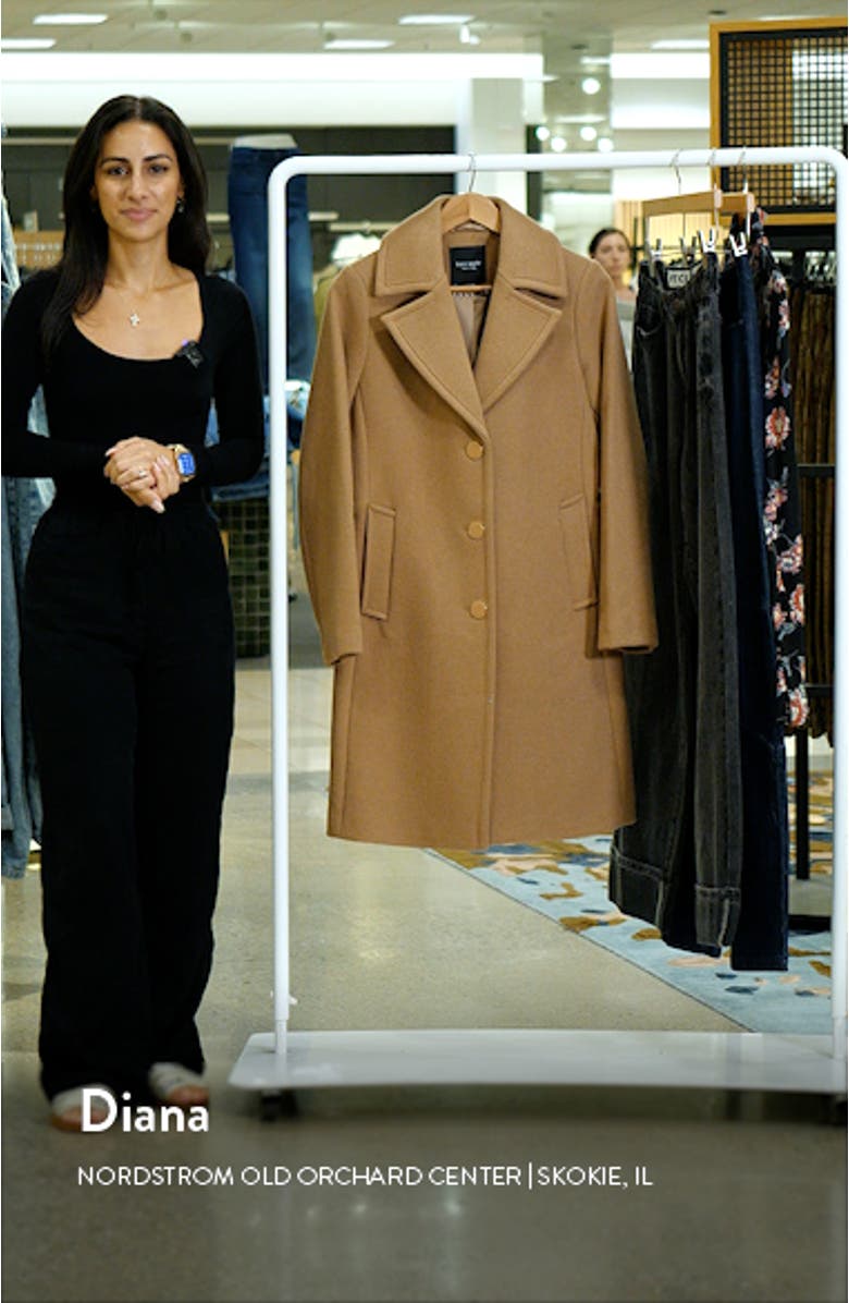 twill walking coat, sales video thumbnail