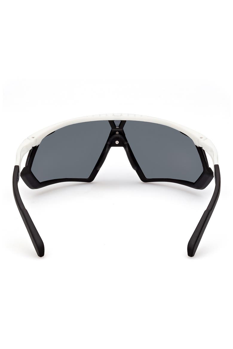 Shield Sunglasses, Alternate, color, WHITE/ OTHER / SMOKE