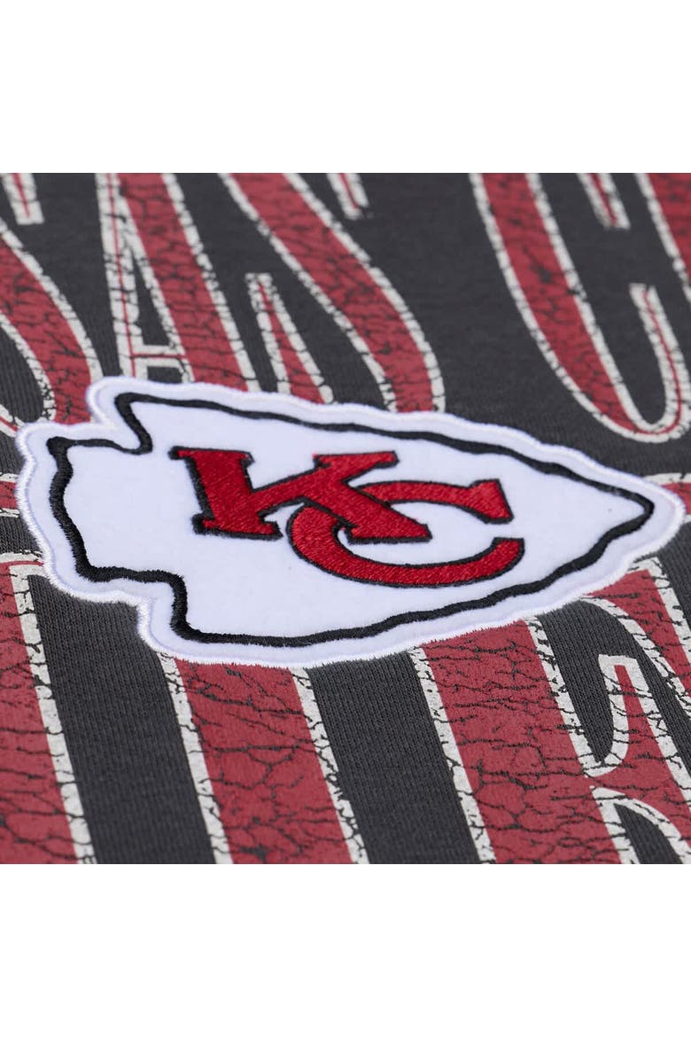 Men's Mitchell & Ness Black Kansas City Chiefs Downtown Collection Fleece Sweatshirt, Alternate, color, Black