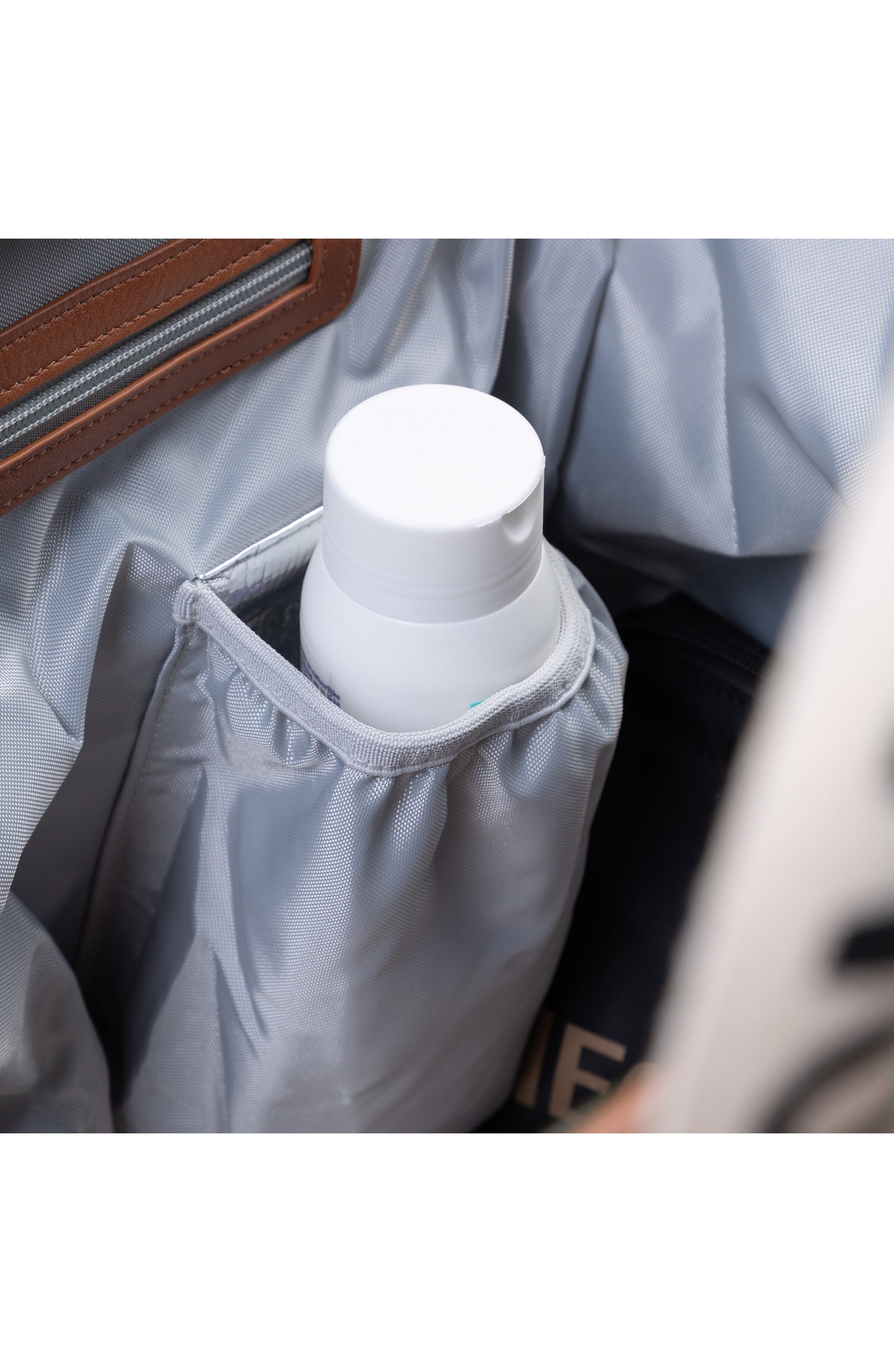 CHILDHOME Mommy Signature Diaper Bag, Alternate, color, Black